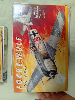 Maqueta Italeri Focke Wulf 190 A8/F 1:72