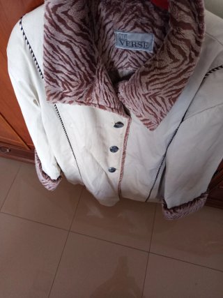 Chaquetón tipo gabardina DI VERSE