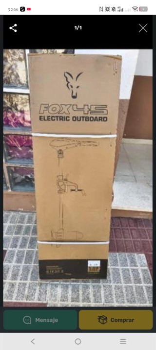 Motor Eléctrico Fuera Borda Fox 45
