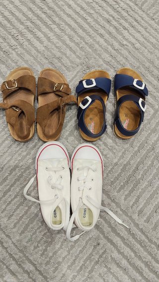Pack 3 Pares Calzado Niño Talla 36