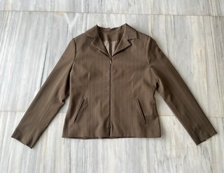 Chaqueta americana marron vintage Made in Italy