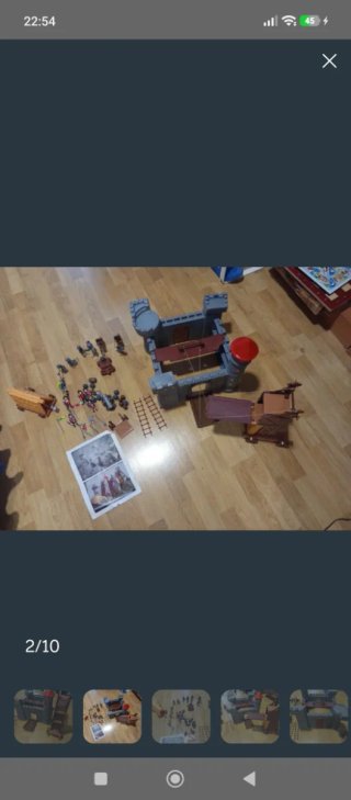 Castillo Medieval Completo con Accesorios