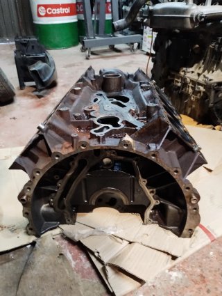 Bloque Motor V8 Range Rover para Decoración