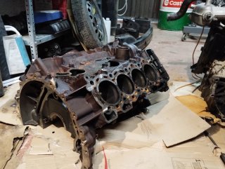 Bloque Motor V8 Range Rover para Decoración