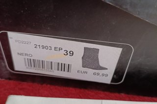 Botines de cuña negros Primadonna Talla 38 y 39