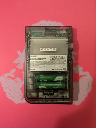 Game Boy Pocket + Pantalla IPS + Flashcart + caja