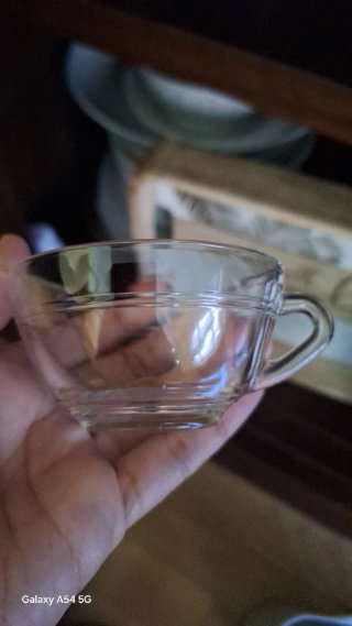 Juego de café de cristal