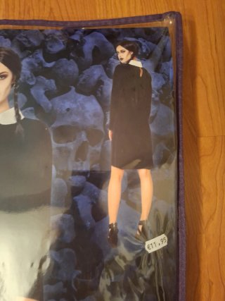 Disfraz Miércoles Addams Talla M