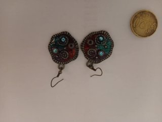 Pendientes Largos Multicolor