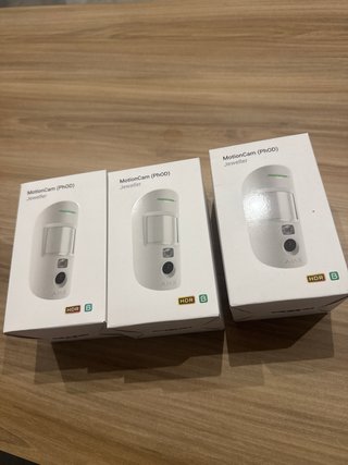 3 Sensores Ajax MotionCam (PhOD) Jeweller