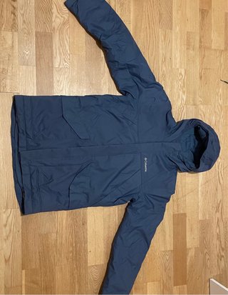 Abrigo de esquí Columbia azul talla 14/16 L