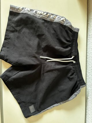 Bañador Nautica Negro y Gris