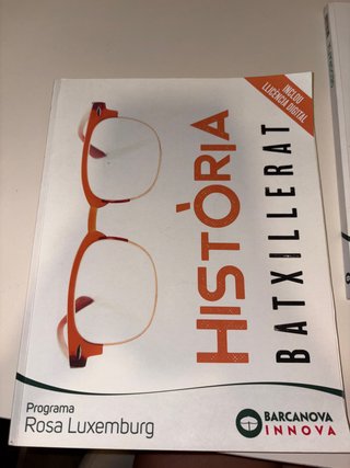 Història, Batxillerat, Programa Rosa Luxemburg,...