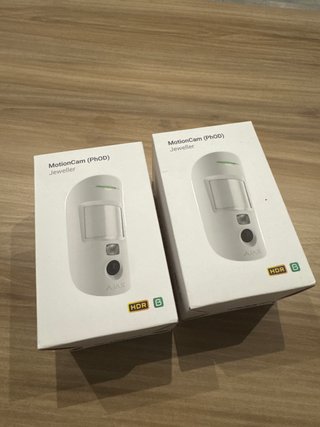 2 Sensores Ajax MotionCam (PhOD) Jeweller