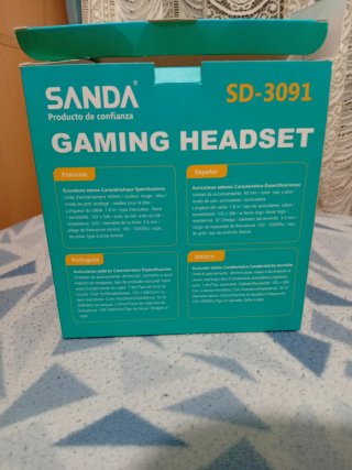 Auriculares Gaming Sanda SD-3091