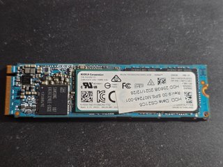 SSD Kioxia XG6 256GB M.2 NVMe - 58%