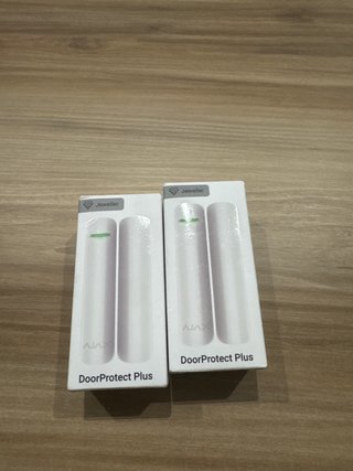 2 Sensores Ajax DoorProtect Plus