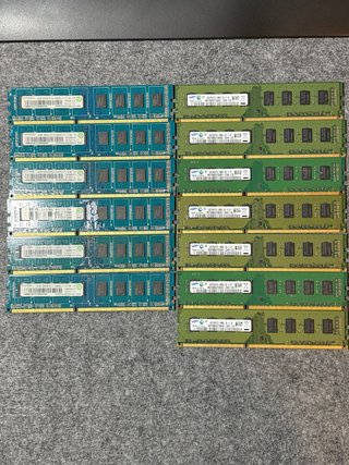 Lote de 13 RAM 4GB DDR3 Samsung