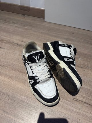 Zapatillas Louis Vuitton Blanco y Negro