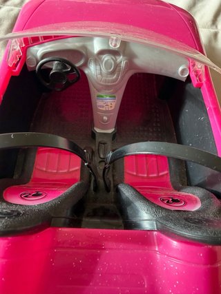 Coche de Barbie Rosa