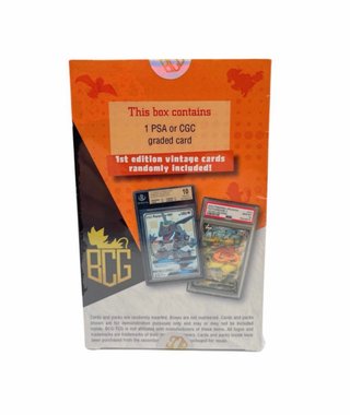 Pokémon Mystery Grade Box 1ª Edición ¡SELLADA!.