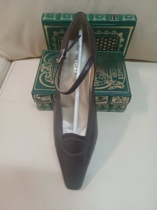 Zapatos de Tacón Anacalza Marrones Talla 37