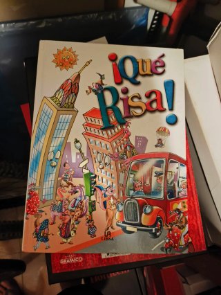 ¡Qué risa! — Libro infantil ilustrado — LIBSA