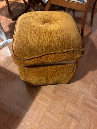 Sgabello Scarpiera Vintage Anni '70