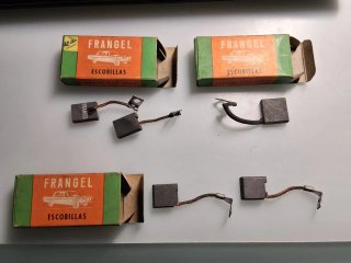 Lote de 3 Cajas de Escobillas Frangel