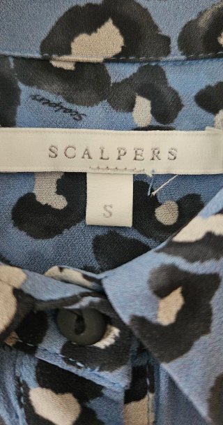 Blusa Scalpers Estampado Leopardo