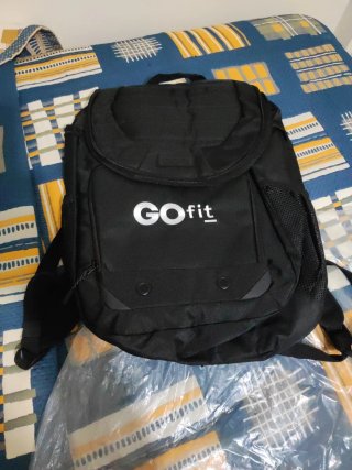 Mochila GOfit Negra Gimnasio
