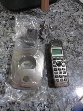 Teléfono fijo Panasonic inalámbrico