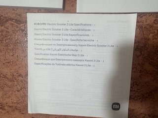 Patinete Eléctrico Xiaomi Mi Electric Scooter 3