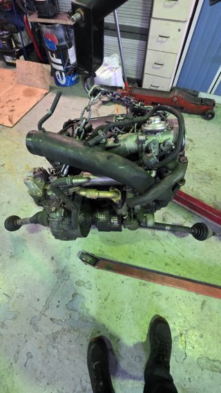 Motor ARL con caja de cambios y palieres