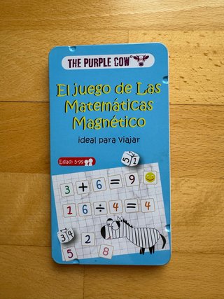 Juego Matemáticas Magnético The Purple Cow