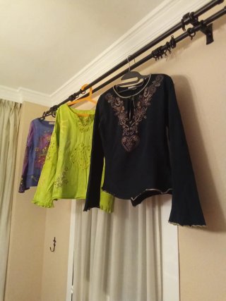 Lote de 3 Camisetas Estilo Hippie