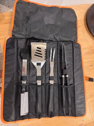 Set 4 Accesorios Barbacoa