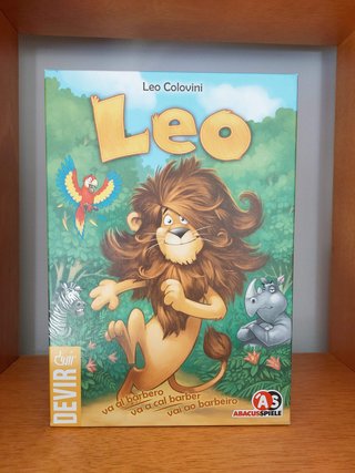 Leo Vai ao Barbeiro Jogo de Tabuleiro - Completo