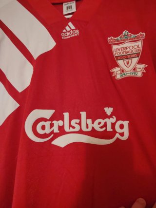 Camiseta Retro Liverpool FC 100 Años