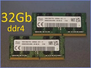2x SK hynix 16GB DDR4 3200MHz SODIMM