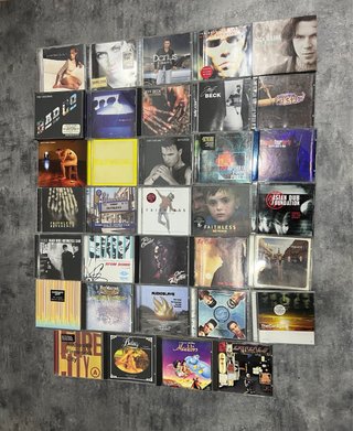 Lote 34 CDs Pop Rock Internacional 90s-00s