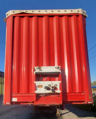 Semirremolque Krone con puerta elevadora trasera