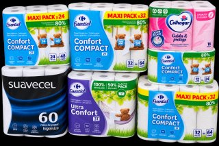 Lote de Papel Higiénico Varias Marcas