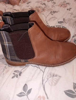 Botines Marrones y Multicolor