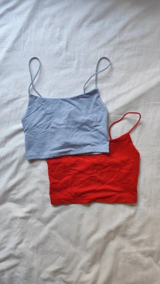 Pack de 2 camisetas de tirantes