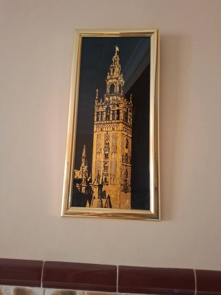 Cuadro de la Giralda de Sevilla