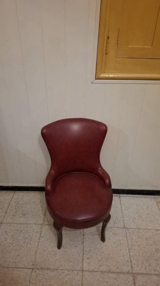 Conjunto Muebles Antiguos Madera y Tela