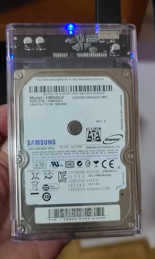 Disco Duro Samsung 500GB HM500JI
