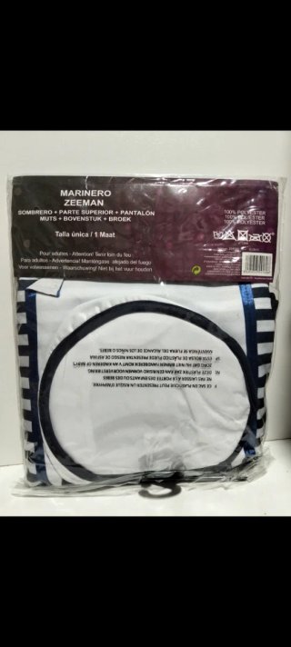 Disfraz Marinero Talla Única
