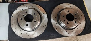 Discos Freno BMW M3 E46 Traseros